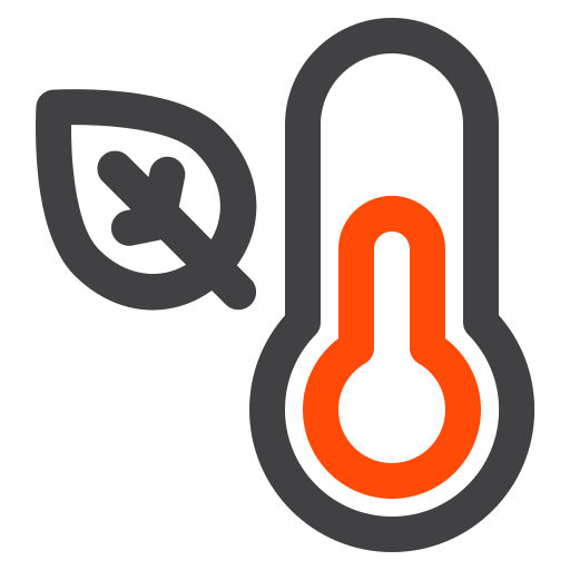 termometr Generic color outline ikona