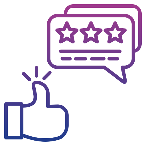 Review Generic gradient outline icon