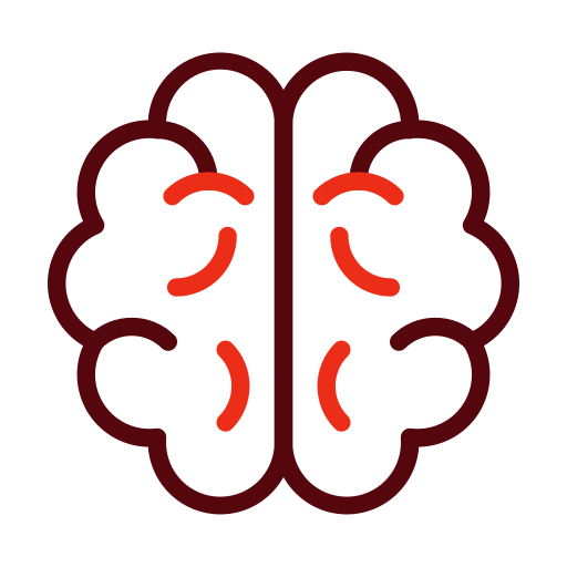 뇌 Generic color outline icon