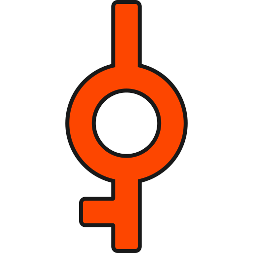 półpłciowy Generic color lineal-color ikona