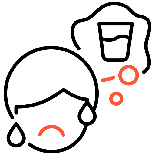 disidratazione Generic color outline icona