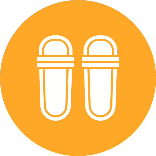 Slippers Generic color fill icon