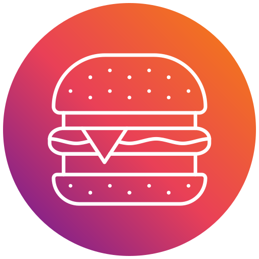 hamburger Generic gradient fill Ícone