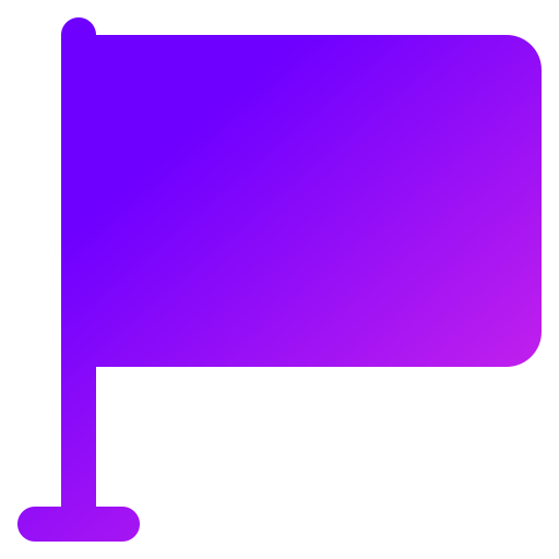 flaga Generic gradient fill ikona