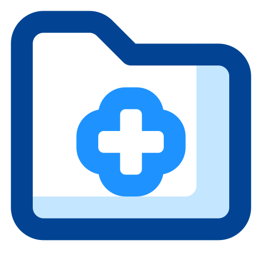 folder medyczny Generic color lineal-color ikona