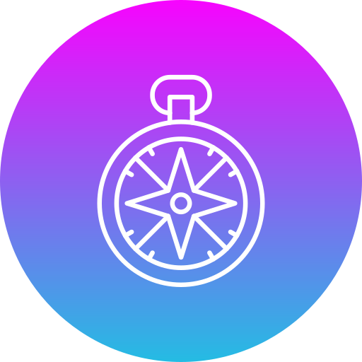 kompass Generic gradient fill icon