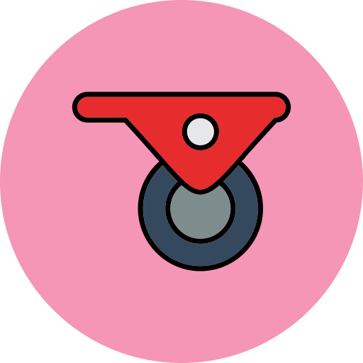 Caster Generic color lineal-color icon