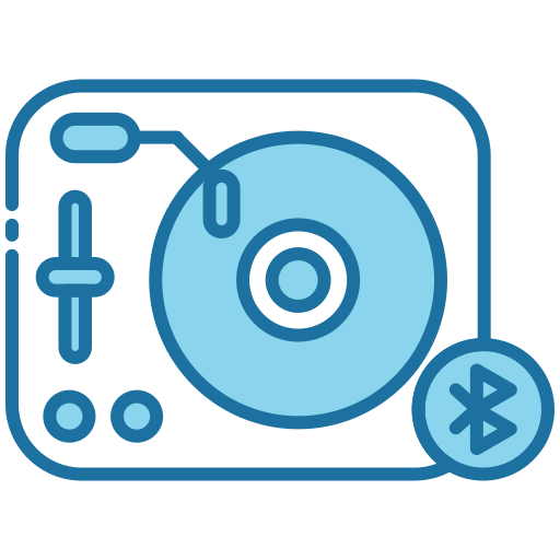 Turntable Generic color lineal-color icon