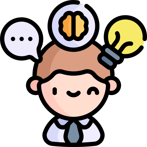 Thought leadership Kawaii Lineal color icon