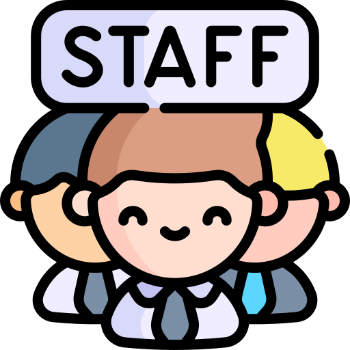 Staff Kawaii Lineal color icon