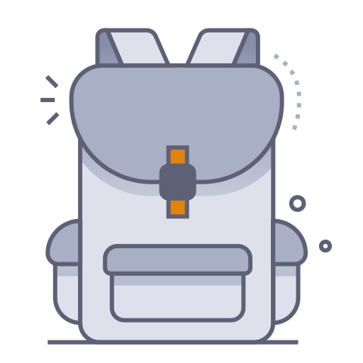 Backpack Generic gradient lineal-color icon