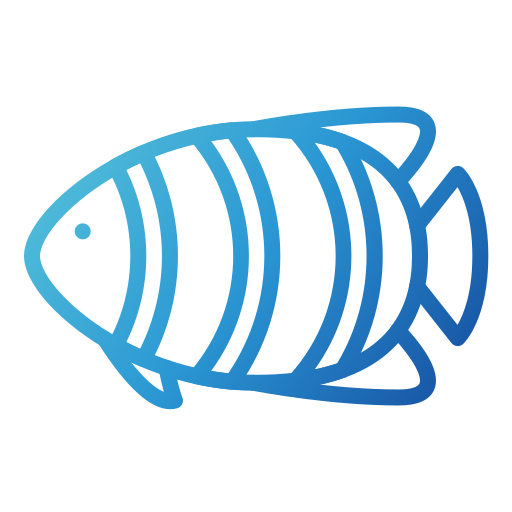 peixe Generic gradient outline Ícone