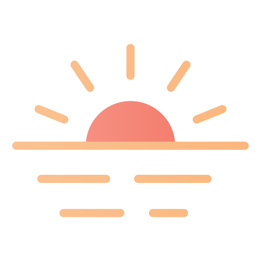 tramonto Generic gradient fill icona