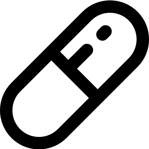 píldora bqlqn Lineal icono