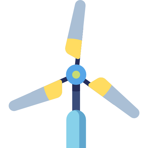 turbina wiatrowa Special Flat ikona