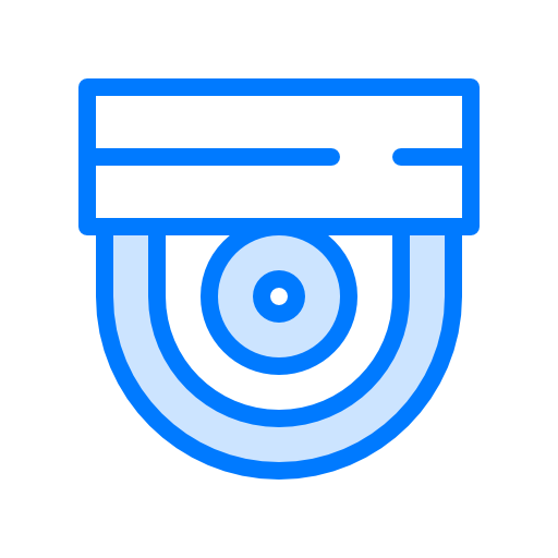 Security camera Vitaliy Gorbachev Blue icon