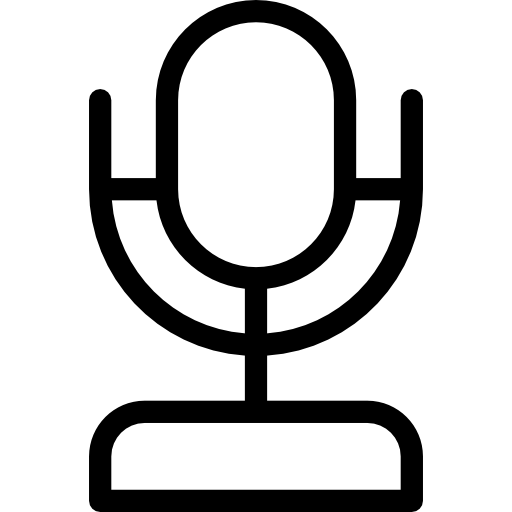 マイクロフォン Vitaliy Gorbachev Lineal icon
