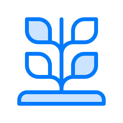 bladeren Vitaliy Gorbachev Blue icoon