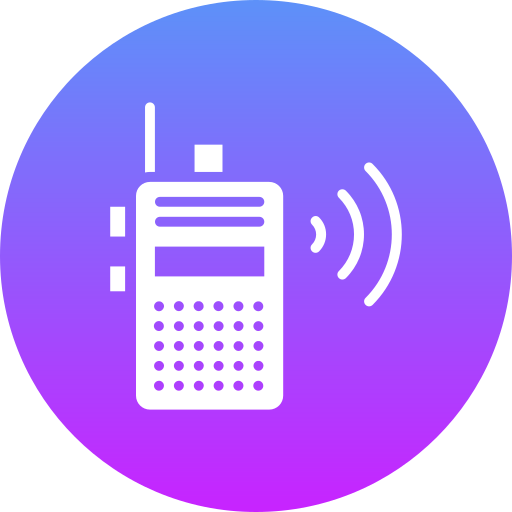 walkie-talkie Generic gradient fill icon