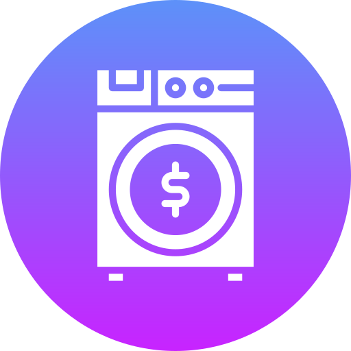 lavado de dinero Generic gradient fill icono
