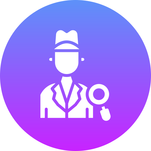 Detective Generic gradient fill icon