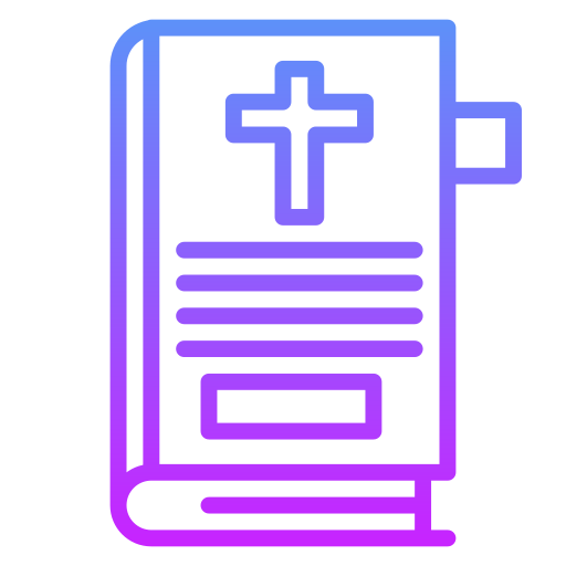 bibbia Generic gradient outline icona