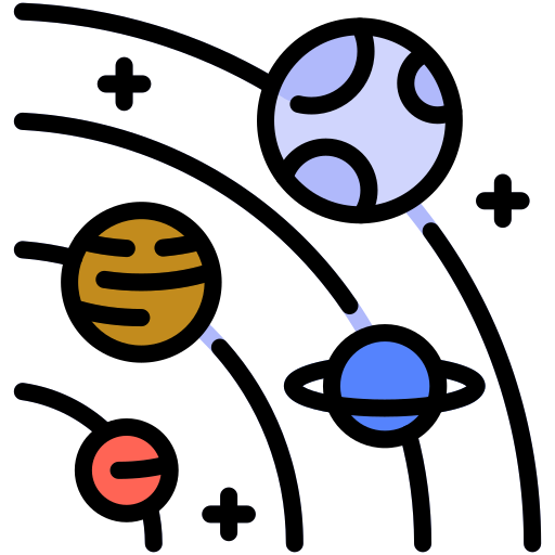 Solar system Generic color lineal-color icon