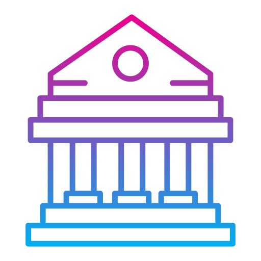 Courthouse Generic gradient outline icon