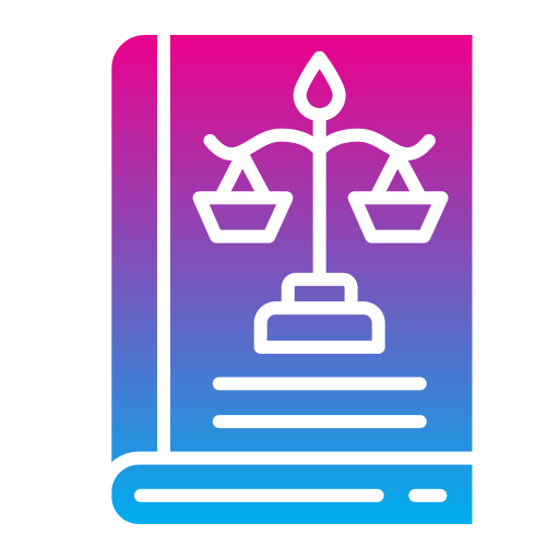 Law book Generic gradient fill icon