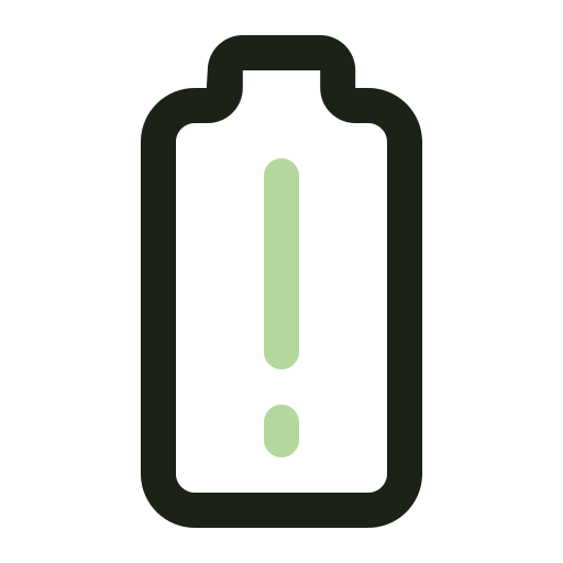 bateria wyczerpana Generic color outline ikona