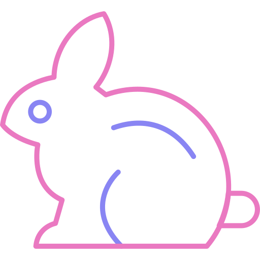 konijn Generic color outline icoon