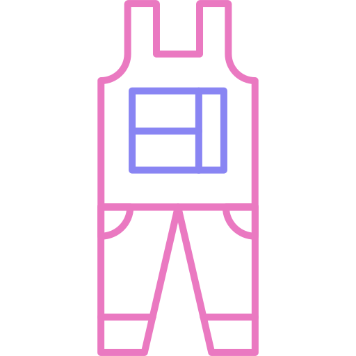 Overalls Generic color outline icon