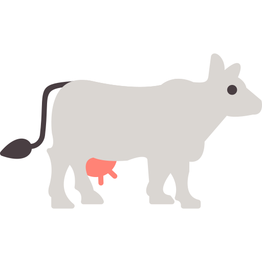 vache Generic color fill Icône