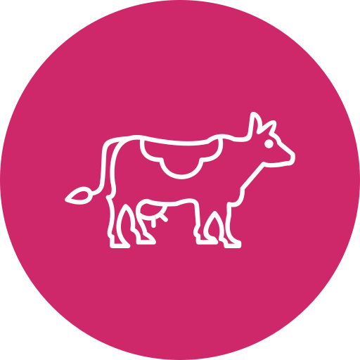Cow Generic color fill icon