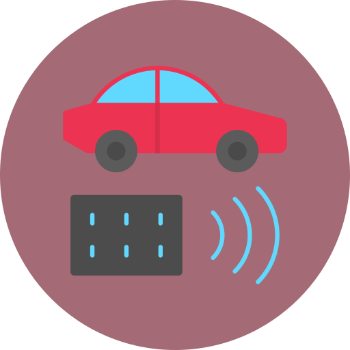 Remote vehicle Generic color fill icon