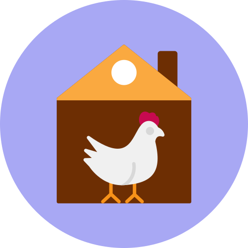 Chicken coop Generic color fill icon