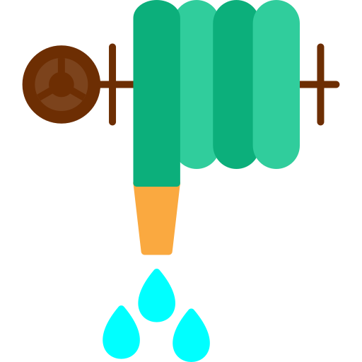 manguera de agua Generic color fill icono