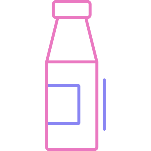 牛乳びん Generic color outline icon