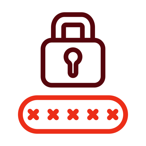 Security pin Generic color outline icon