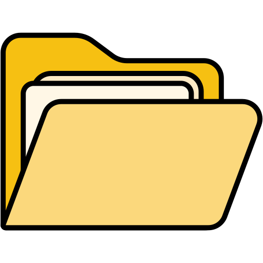 Open folder Generic color lineal-color icon