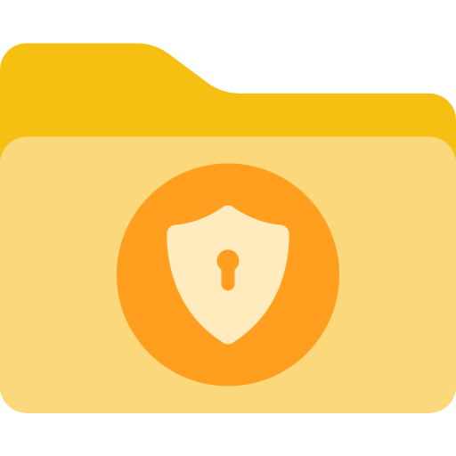 Secure folder Generic color fill icon