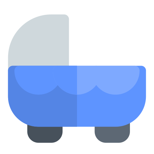 Bassinet Generic color fill icon