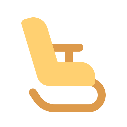 Кресло-качалка Generic color fill иконка
