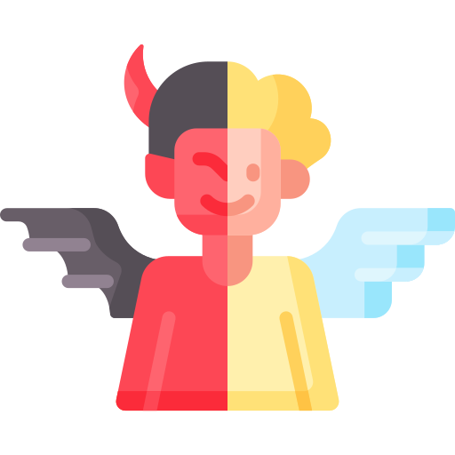 ángel diablo Special Flat icono