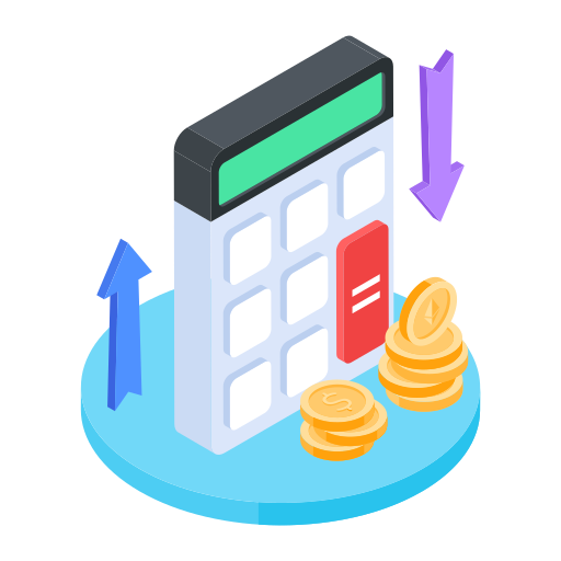 Calculation Generic color fill icon