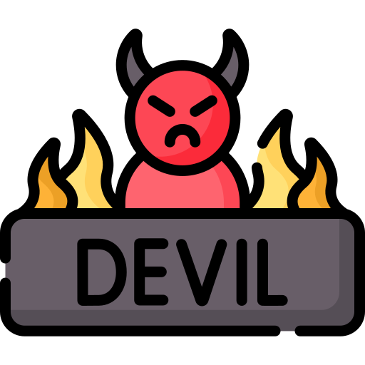 Дьявол Special Lineal color иконка