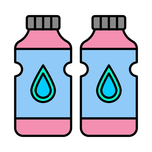 bottiglie Generic color lineal-color icona