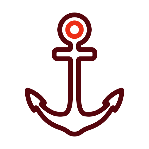 Anchor Generic color outline icon