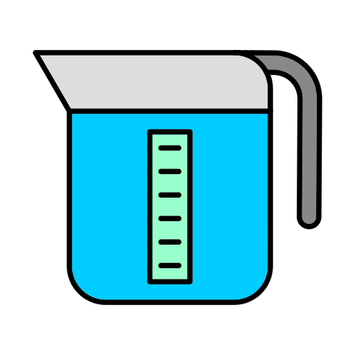Мерная чашка Generic color lineal-color иконка