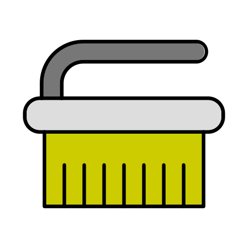Cleaning brush Generic color lineal-color icon